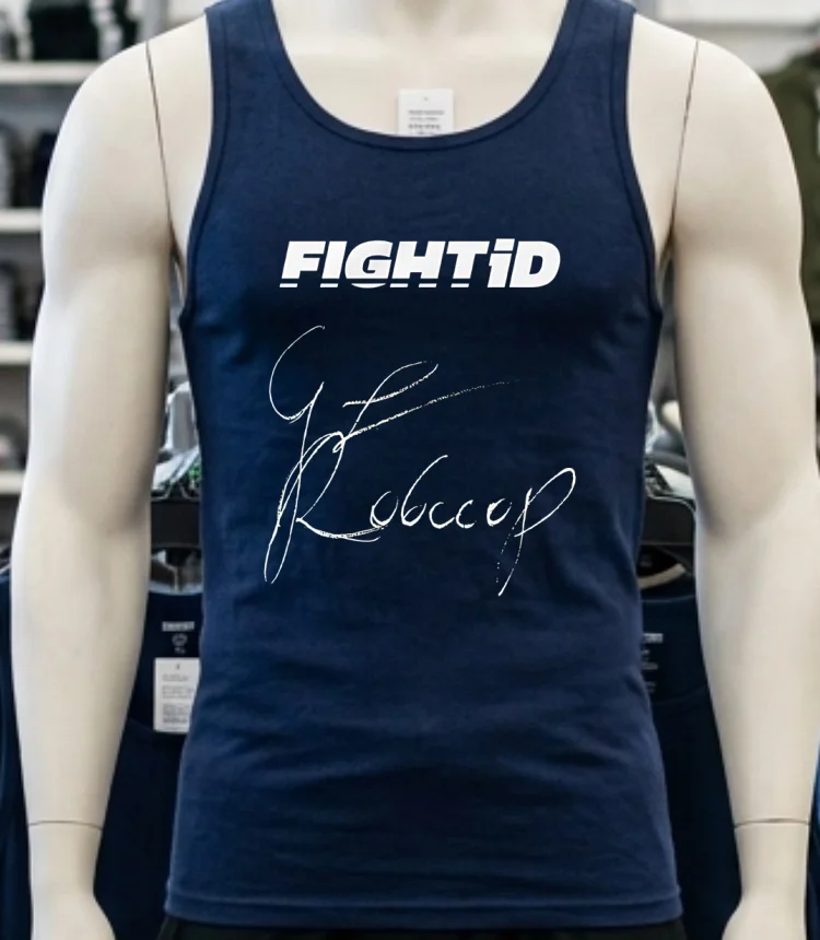 Fight Id Robocop Ufc Shirt - navy-shirt Fight Id Robocop Ufc Shirt Navy Shirt 1