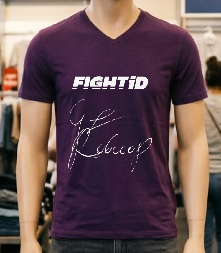 Fight Id Robocop Ufc Shirt Purple Shirt