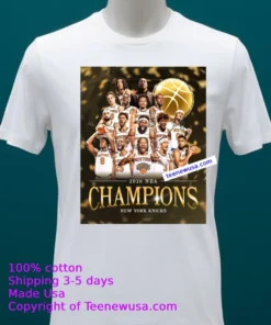 Finals Mvp Jalen Brunson, Og, And The Rest Of These Incredible Nba Champion New York Knicks T Shirt