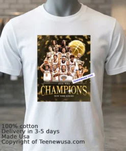 Finals Mvp Jalen Brunson, Og, And The Rest Of These Incredible Nba Champion New York Knicks T Shirt