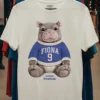 Fiona Stuffie 9th Birthday Hippo Moo Deng Shirt White T Shirt 3