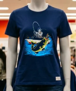 Fish On Skeleton Shirt