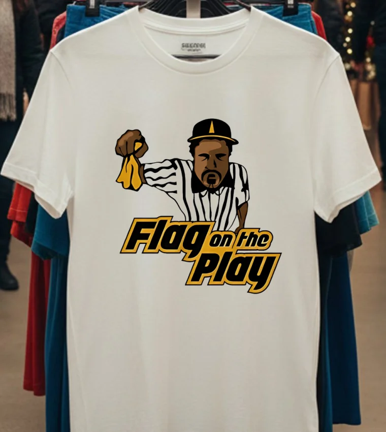 Flag On The Play Shirt - white-t-shirt Flag On The Play Shirt White T Shirt