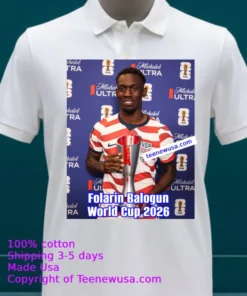 Folarin Balogun, The American Hero, In His World Cup 2026 Debut T Shirt