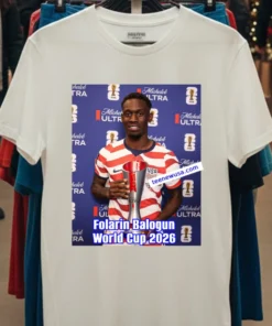 Folarin Balogun, The American Hero, In His World Cup 2026 Debut T Shirt