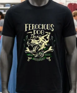 Folk Punk Dissident Dog Shirt
