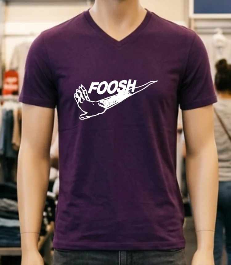 Foosh Hand Shirt - purple-shirt Foosh Hand Shirt Purple Shirt