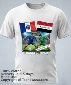 France Vs Iraq World Cup 2026 T Shirt