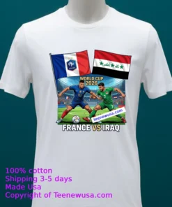 France Vs Iraq World Cup 2026 T Shirt