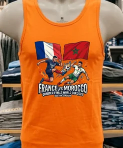 France Vs Morocco In The Quarter Finals Of The Fifa World Cup 2026 At Boston Stadium T Shirt