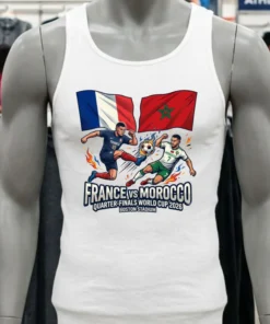France Vs Morocco In The Quarter Finals Of The Fifa World Cup 2026 At Boston Stadium T Shirt