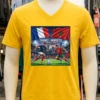 France Vs Morocco In The Quarter Finals Of The Fifa World Cup 2026 T Shirt Yellow T Shirt