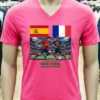 France Vs Spain In The Fifa World Cup 2026 Semi Final At Dallas Stadium T Shirt Pink T Shirt