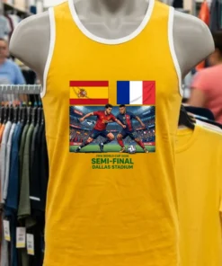 France Vs Spain In The Fifa World Cup 2026 Semi Final At Dallas Stadium T Shirt