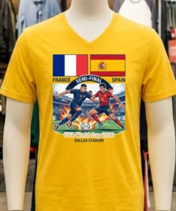 France Vs Spain In The Fifa World Cup 2026T Shirt