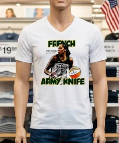 French Army Knife Gabby Williams Seattle Storm Wnba Shirt