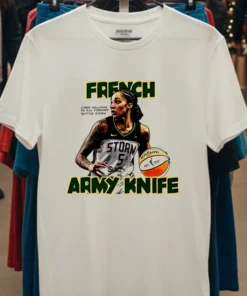 French Army Knife Gabby Williams Seattle Storm Wnba Shirt
