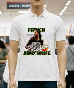 French Army Knife Gabby Williams Seattle Storm Wnba Shirt