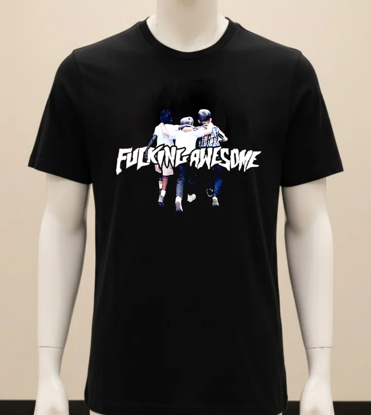 Fucking Awesome Friends Shirt - balck-shirt Fucking Awesome Friends Shirt Balck Shirt
