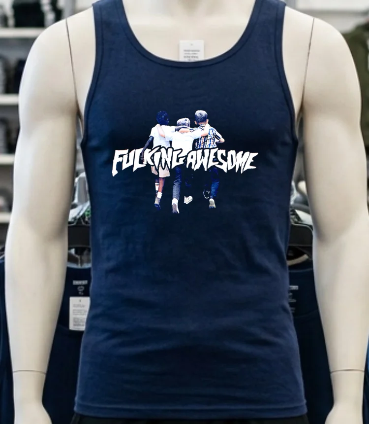 Fucking Awesome Friends Shirt Navy Shirt 1