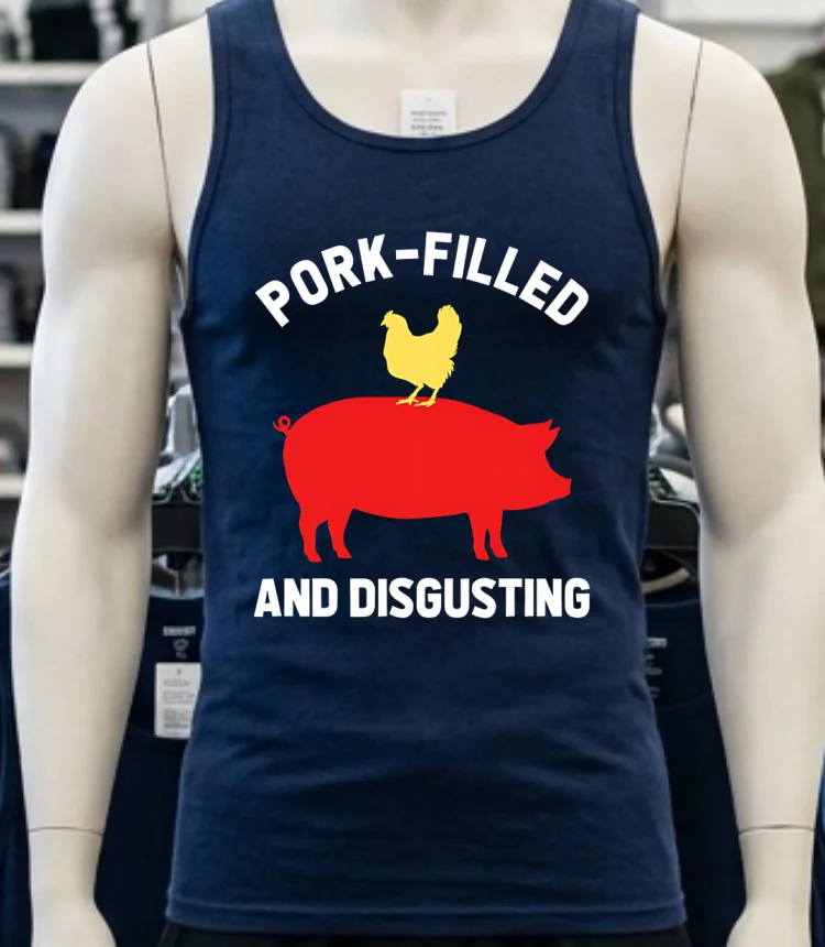 Funny Disgusting Abomination Usa Flag Doge Taco Pig Shirt - navy-shirt Funny Disgusting Abomination Usa Flag Doge Taco Pig Shirt Navy Shirt