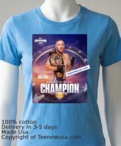 Gaethje Bucks Odds, Topples Topuria For Ufc Lightweight Title T Shirt