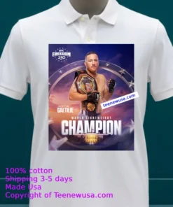 Gaethje Bucks Odds Topples Topuria For Ufc Lightweight Title T Shirt White T Shirt 23