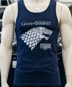 Game Of Thrones Winter Is Coming Stark Wolf Head Logo Shirt