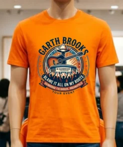 Garth Brooks And The Blame It All On My Roots Tour At Gainbridge Fieldhouse, Indianapolis T Shirt