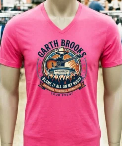 Garth Brooks And The Blame It All On My Roots Tour At Gainbridge Fieldhouse, Indianapolis T Shirt