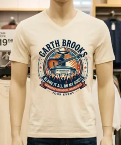 Garth Brooks And The Blame It All On My Roots Tour At Gainbridge Fieldhouse, Indianapolis T Shirt