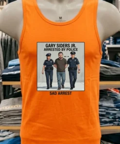 Gary Siders Jr. (36) Is Being Charged T Shirt