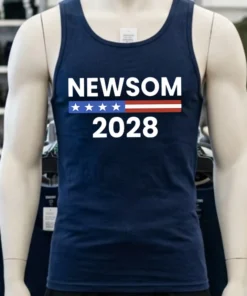 Gavin Newsom 2028 California Democrat Support Shirt