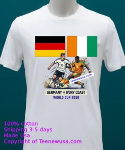 Germany Vs Ivory Coast World Cup 2026 T Shirt