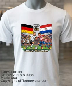 Germany Vs Paraguay World Cup 2026 T Shirt