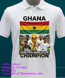 Ghana World Cup 2026 Fan T Shirt