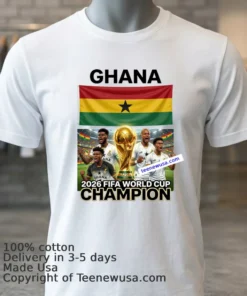 Ghana World Cup 2026 Fan T Shirt
