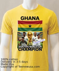 Ghana World Cup 2026 Fan T Shirt