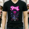 Ghost Bat In The Brain Skull Shirt Balck Shirt