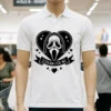 Ghostface Scream For Me Horror Movie Valentine Heart Shirt White T Shirt 3