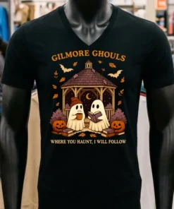 Gilmore Ghouls Where You Haunt I Will Follow Ghost Halloween Shirt