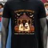 Gilmore Ghouls Where You Haunt I Will Follow Ghost Halloween Shirt Balck Shirt