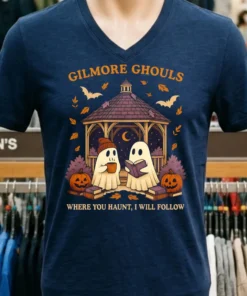 Gilmore Ghouls Where You Haunt I Will Follow Ghost Halloween Shirt
