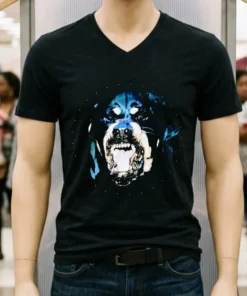 Givenchy Black Rottweiler Dog Shirt