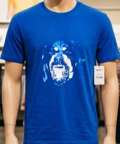 Givenchy Black Rottweiler Dog Shirt