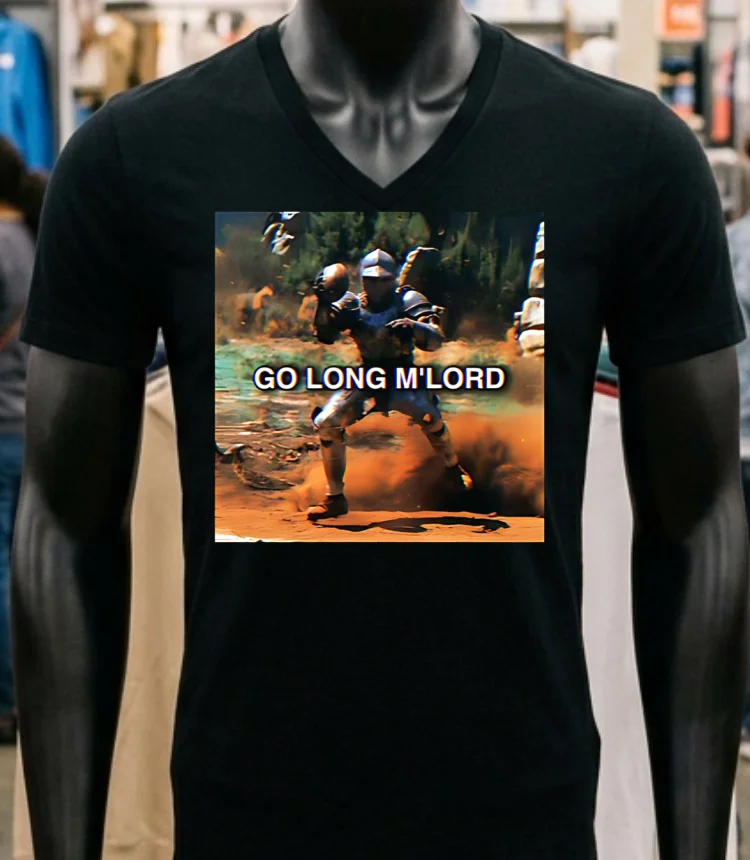 Go Long Mlord Photo Shirt Balck Shirt 1