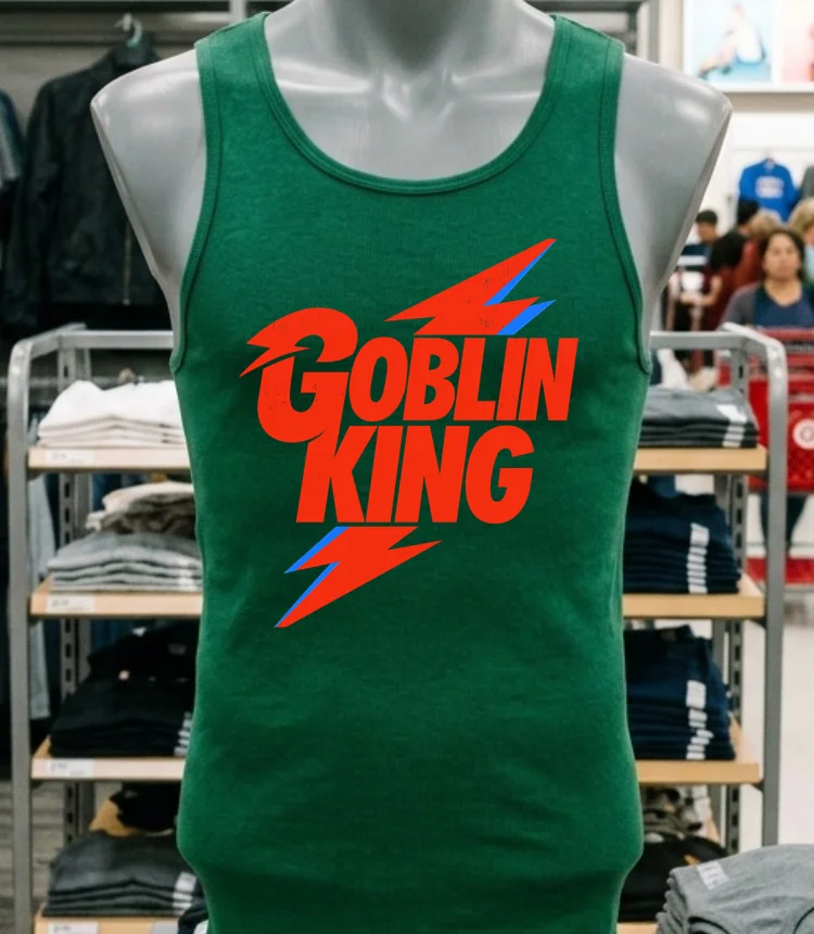 Goblin King Thunder Logo Shirt - green-shirt Goblin King Thunder Logo Shirt Green Shirt