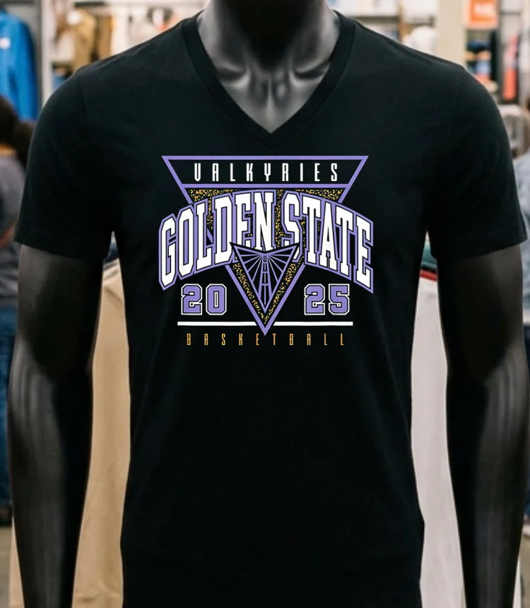 Golden State Valkyries Basketball Gift For Sports Fans 2025 Shirt Balck Shirt 1