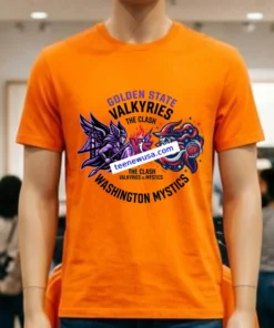 Golden State Valkyries Vs Washington Mystics Wnba Sport T Shirt