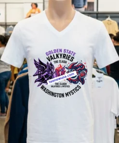 Golden State Valkyries Vs Washington Mystics Wnba Sport T Shirt